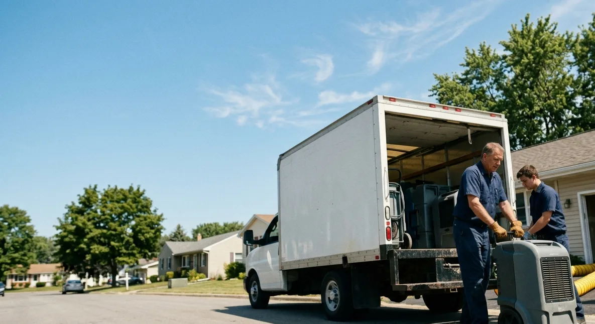 Water Damage Cleanup in Royal Center, IN near me